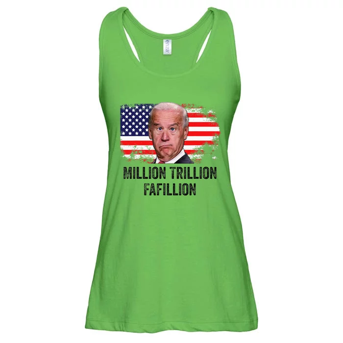 Million Trillion Fafillion Confused Biden Trump Debates 2024 Ladies Essential Flowy Tank