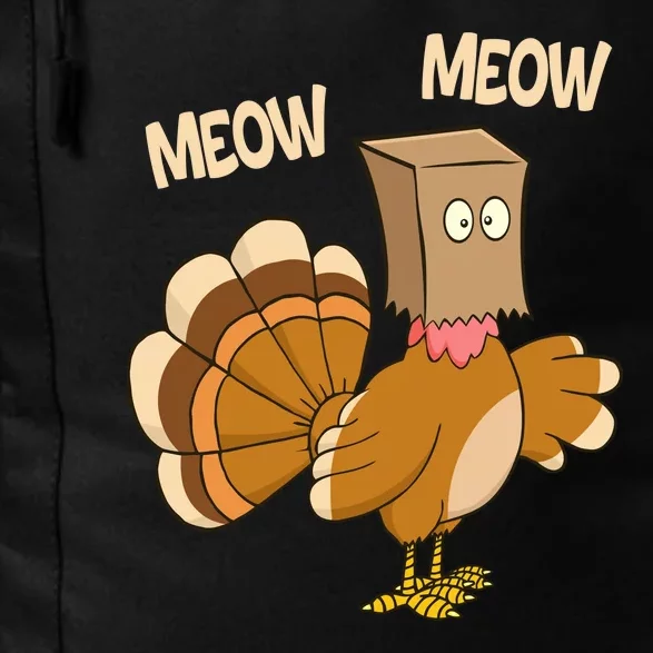 Meow Turkey Funny Thanksgiving Daily Commute Backpack