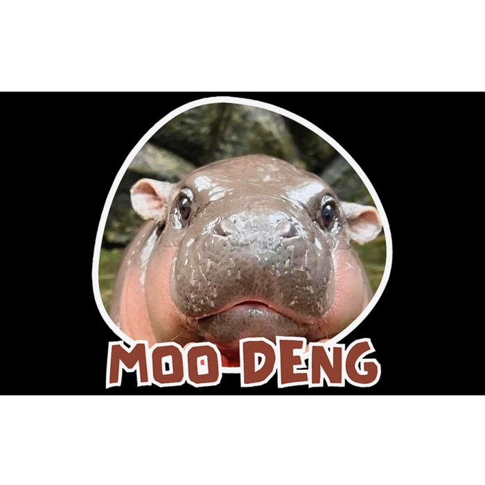 Moodeng The Famous Cute Baby Pigmy Hippo In Thailand Gift Bumper Sticker