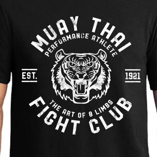 Muay Thai Fight Club Tiger Kick Boxing Gift Pajama Set