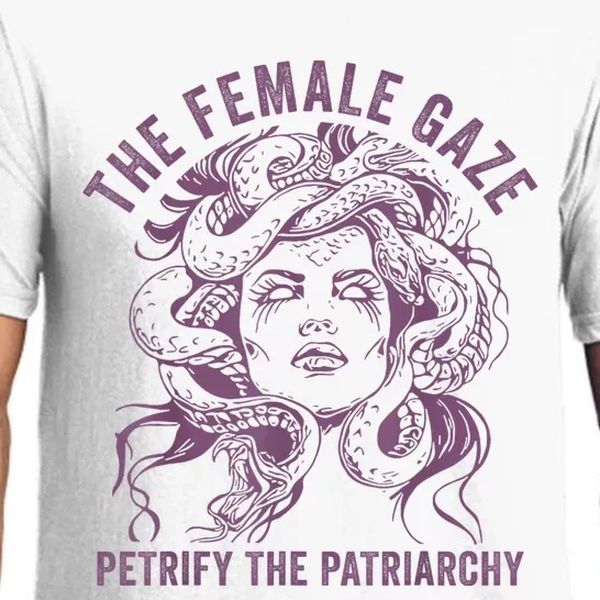 Medusa The Female Gaze Petrify The Patriarchy Pajama Set