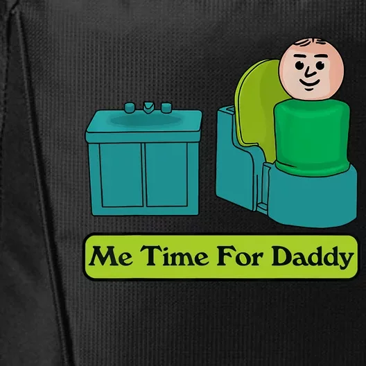 Me Time For Daddy City Backpack