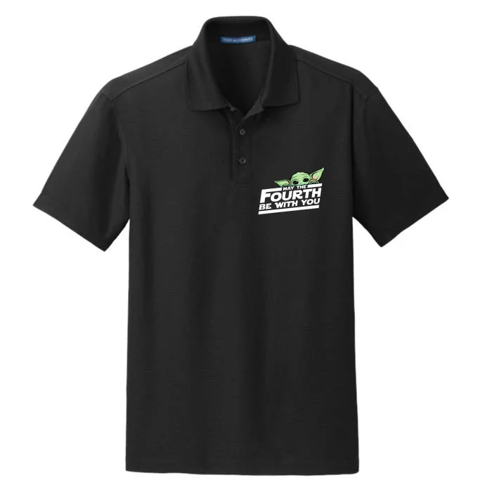 May The Fourth Be With You Dry Zone Grid Performance Polo