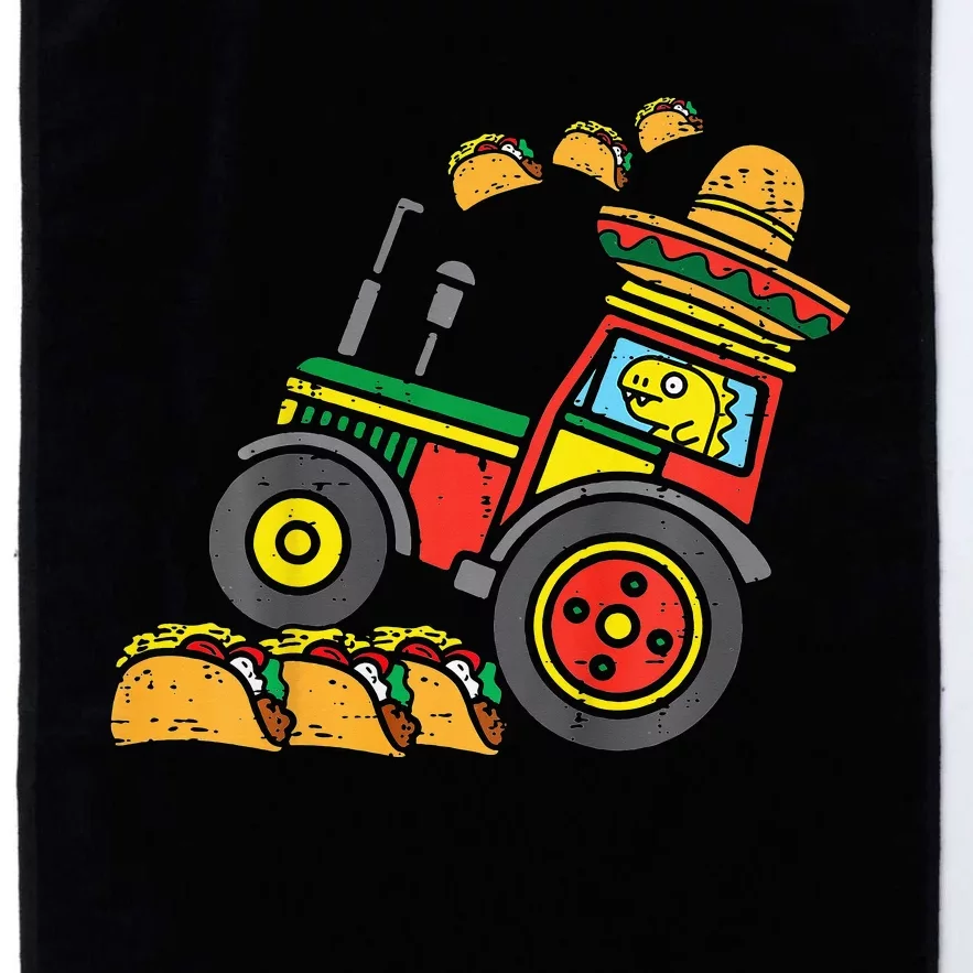 Mexican Tractor Farmer Cinco De Mayo Platinum Collection Golf Towel