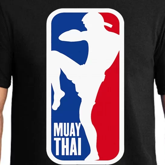 Muay Thai Fighter Retro Kickboxing Mma Training Pajama Set