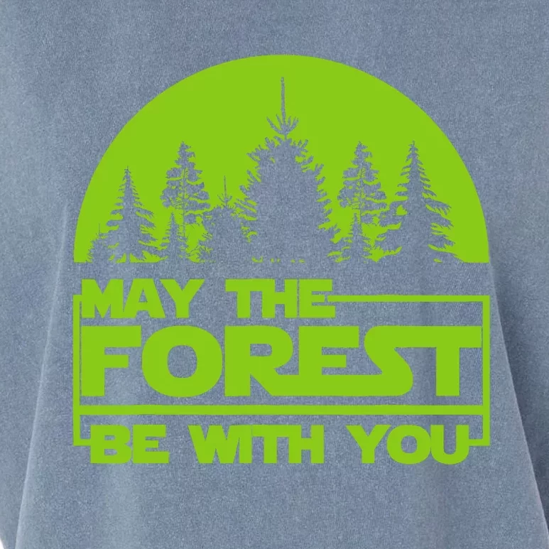 May The Forest Be With You Garment-Dyed Women's Muscle Tee