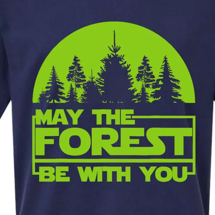 May The Forest Be With You Sueded Cloud Jersey T-Shirt