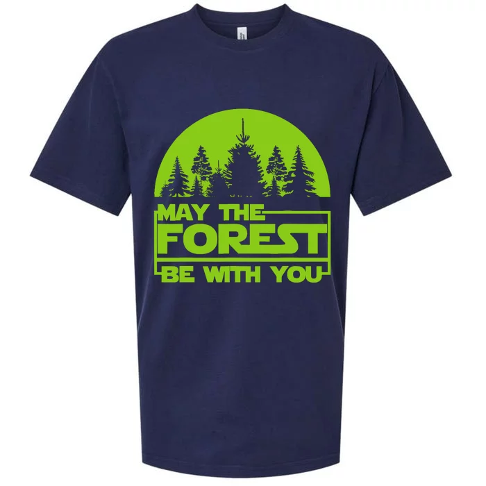 May The Forest Be With You Sueded Cloud Jersey T-Shirt