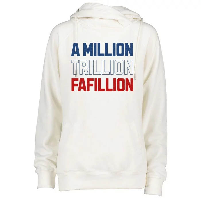 Million Trillions Fafillion Womens Funnel Neck Pullover Hood