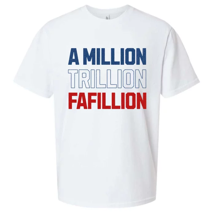 Million Trillions Fafillion Sueded Cloud Jersey T-Shirt