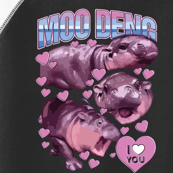 Moodeng The Famous Baby Pigmy Hippo Moodeng Toddler Fine Jersey T-Shirt