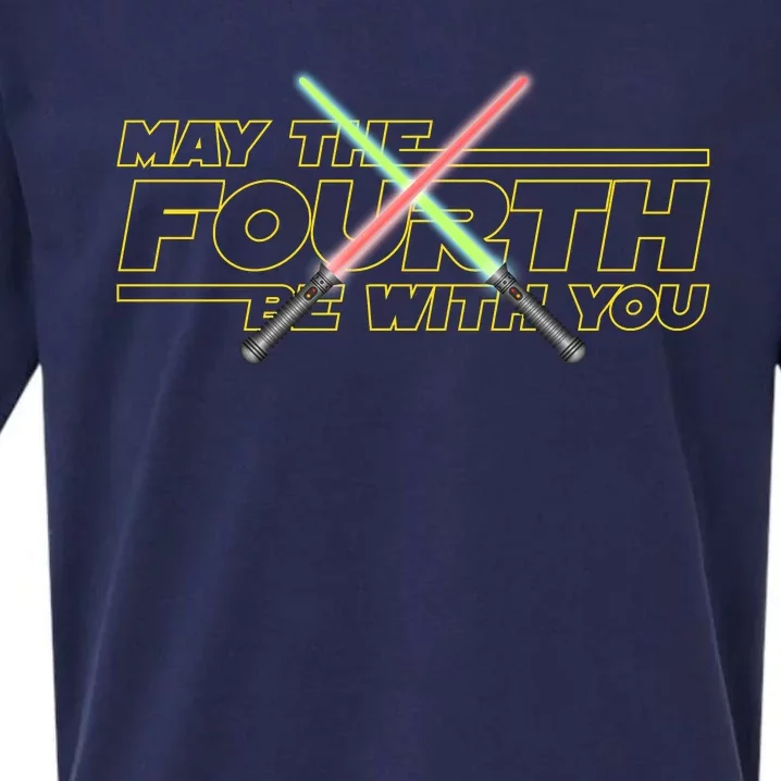 May The Fourth Be With You Sueded Cloud Jersey T-Shirt