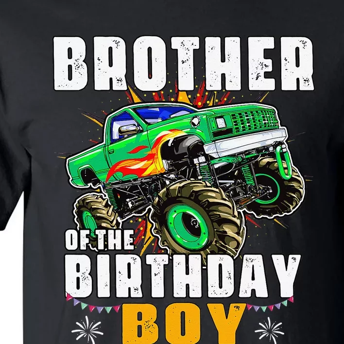 monster truck family matching brother of the birthday Tall T-Shirt