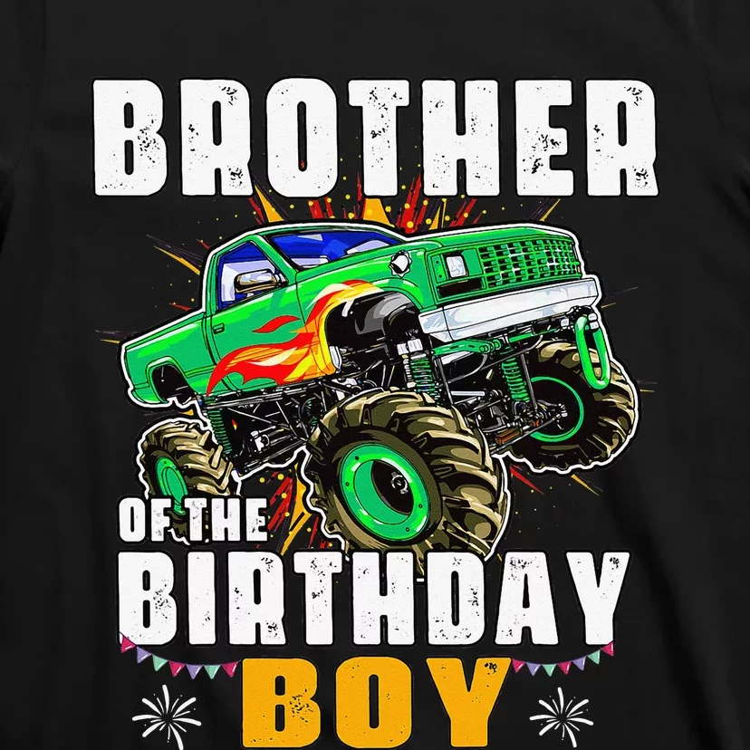 monster truck family matching brother of the birthday T-Shirt