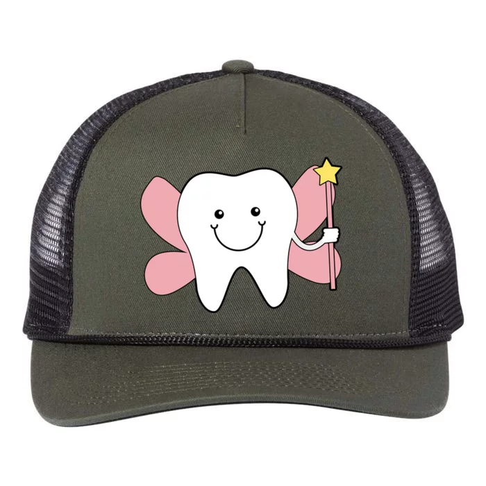 Milk Tooth Fairy Cool Play School Costume Gift Retro Rope Trucker Hat Cap