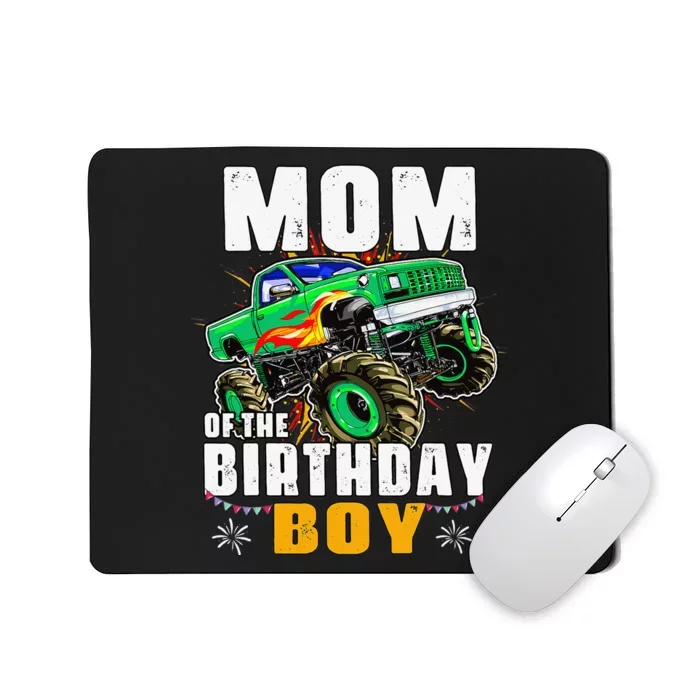 monster truck family matching party mom of the birthday Mousepad