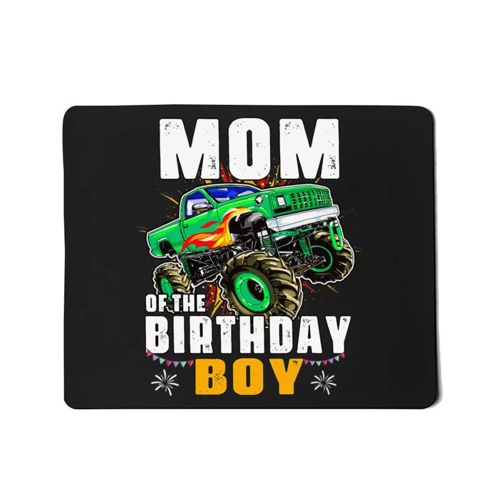 monster truck family matching party mom of the birthday Mousepad