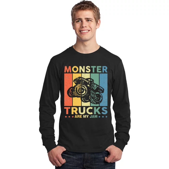 Monster Truck For Adults Kids Tall Long Sleeve T-Shirt