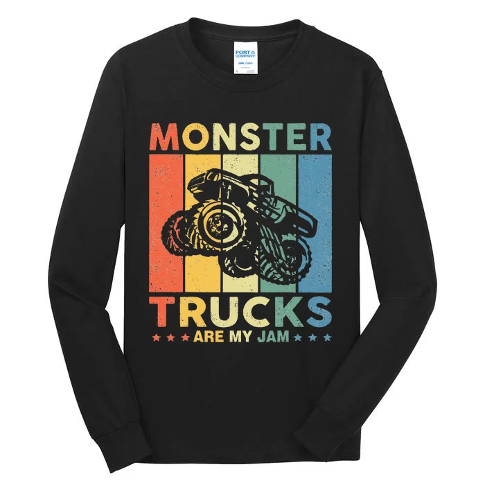 Monster Truck For Adults Kids Tall Long Sleeve T-Shirt