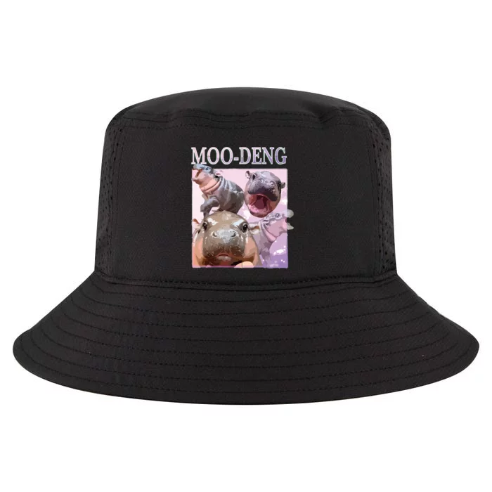 Moodeng The Famous Baby Pigmy Hippo Moodeng Cool Comfort Performance Bucket Hat