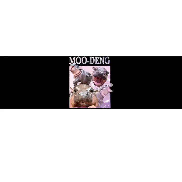 Moodeng The Famous Baby Pigmy Hippo Moodeng Bumper Sticker