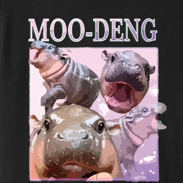 Moodeng The Famous Baby Pigmy Hippo Moodeng ChromaSoft Performance T-Shirt