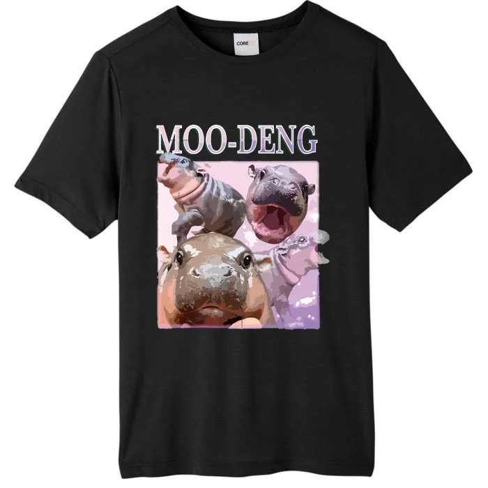 Moodeng The Famous Baby Pigmy Hippo Moodeng ChromaSoft Performance T-Shirt