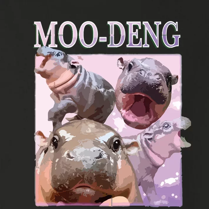 Moodeng The Famous Baby Pigmy Hippo Moodeng Toddler Long Sleeve Shirt