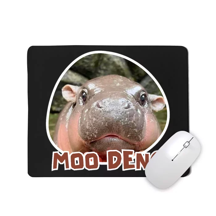 Moodeng The Famous Cute Baby Pigmy Hippo In Thailand Mousepad