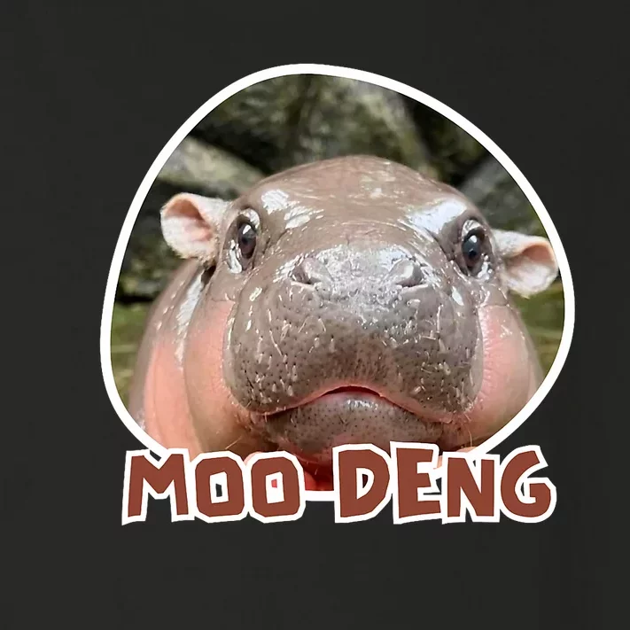 Moodeng The Famous Cute Baby Pigmy Hippo In Thailand Toddler Long Sleeve Shirt