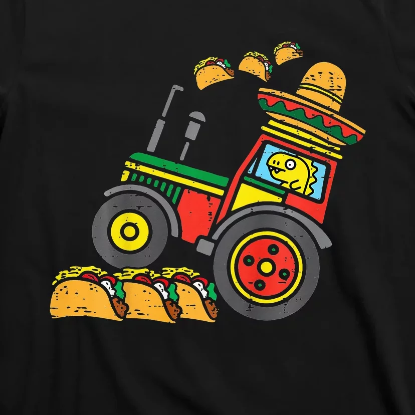 Mexican Tractor Farmer funny Cinco De Mayo T-Shirt