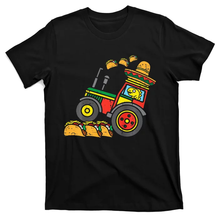 Mexican Tractor Farmer funny Cinco De Mayo T-Shirt