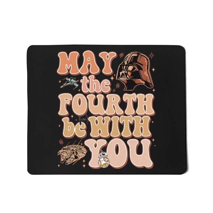 May The Fourth Be With You Galaxys Edge Trip Mousepad