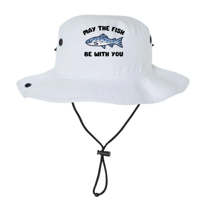 MAY THE FISH BE WITH YOU FUNNY MAY THE FISH BE WITH YOU Legacy Cool Fit Booney Bucket Hat