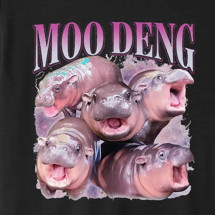 Moodeng The Famous Baby Pigmy Hippo Moodeng Gift ChromaSoft Performance T-Shirt