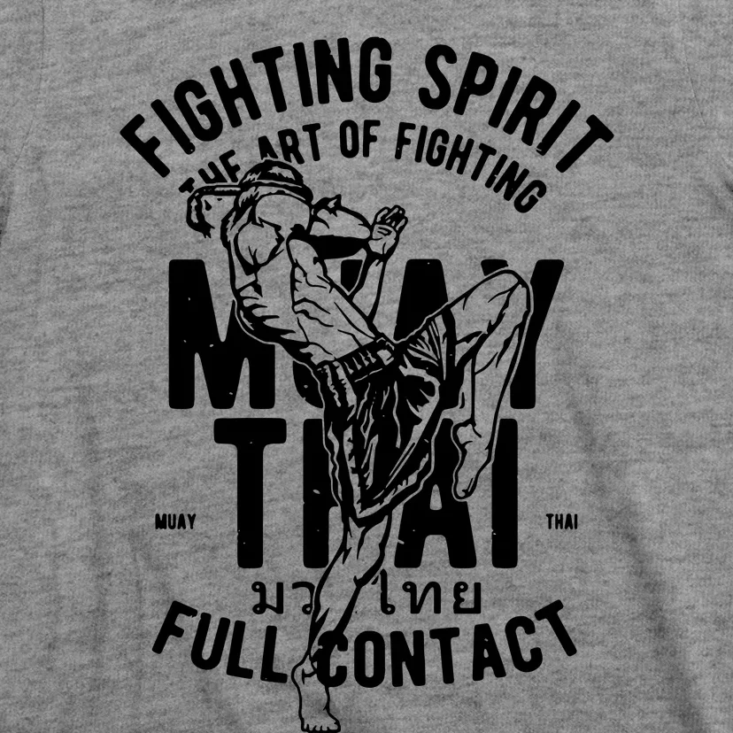 Muay Thai Full Contact Martial Arts Mma T-Shirt