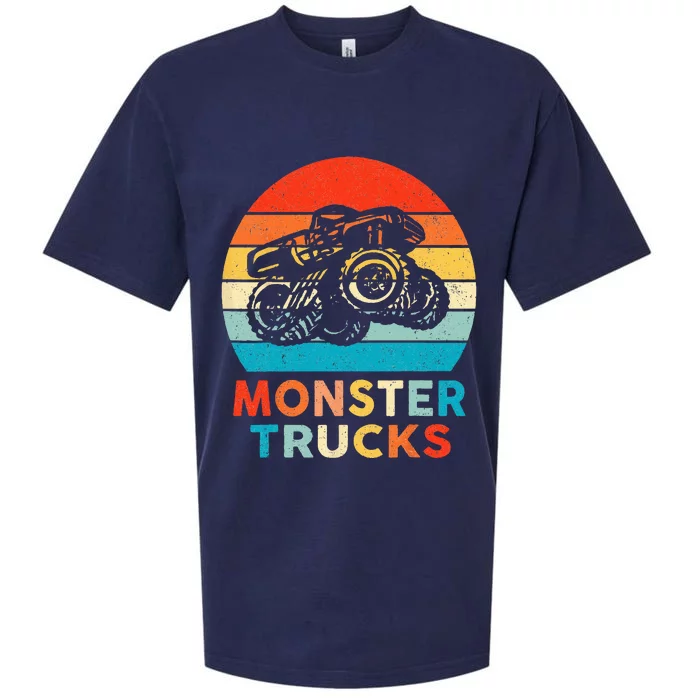 Monster Truck For & Adults Sueded Cloud Jersey T-Shirt