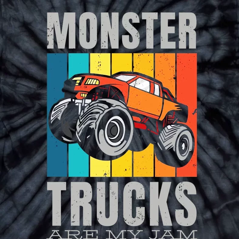 Monster Truck Fan Tie-Dye T-Shirt