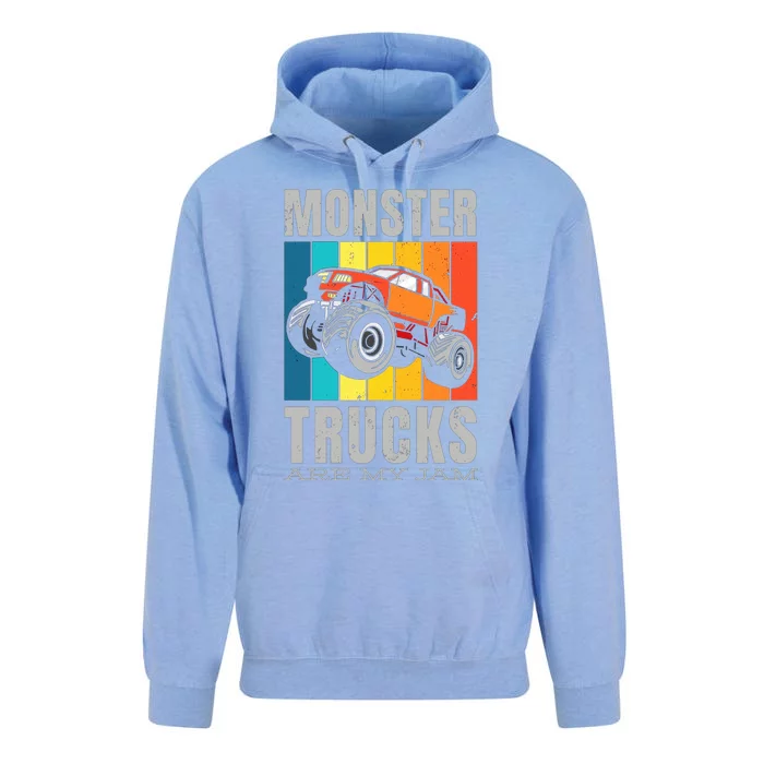 Monster Truck Fan Unisex Surf Hoodie