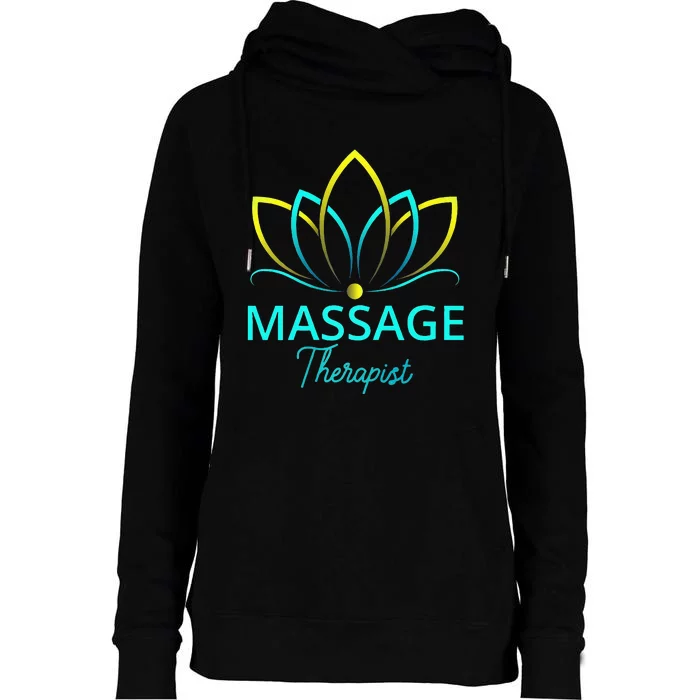 Massage Therapy Gifts For Men Women Massage Therapist Womens Funnel Neck Pullover Hood