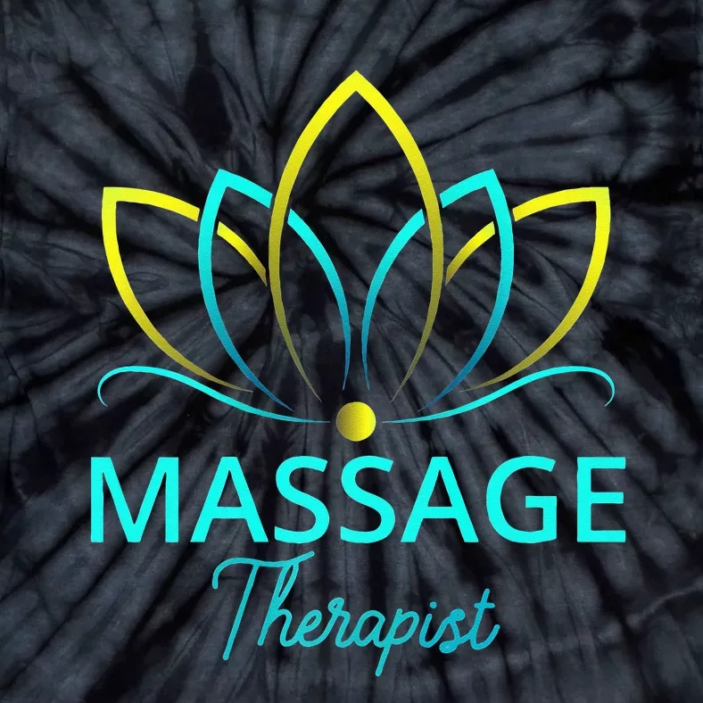 Massage Therapy Gifts For Men Women Massage Therapist Tie-Dye T-Shirt