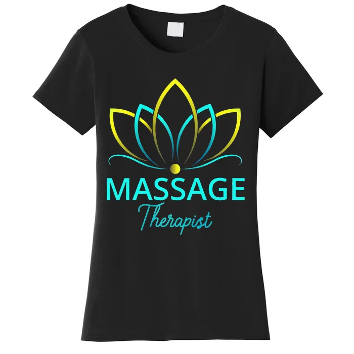 Massage Therapy Gifts For Men Women Massage Therapist Women's T-Shirt