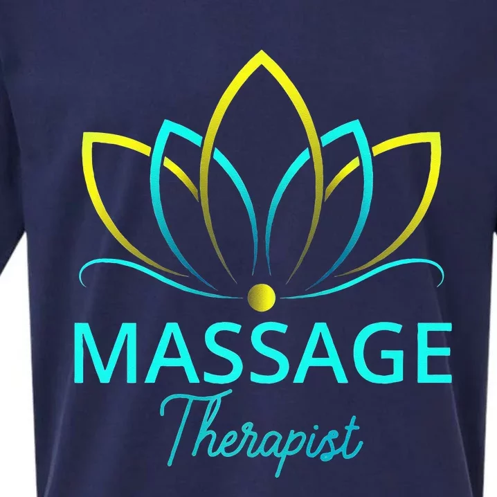 Massage Therapy Gifts For Men Women Massage Therapist Sueded Cloud Jersey T-Shirt