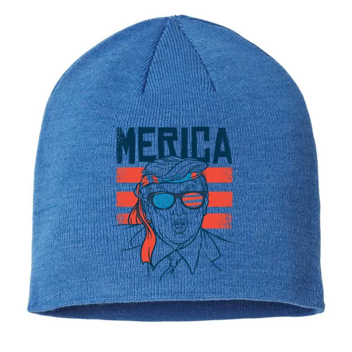 Merica Trump Great Gift 8 1/2in Sustainable Knit Beanie