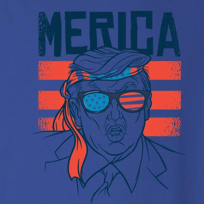 Merica Trump Great Gift Toddler Long Sleeve Shirt