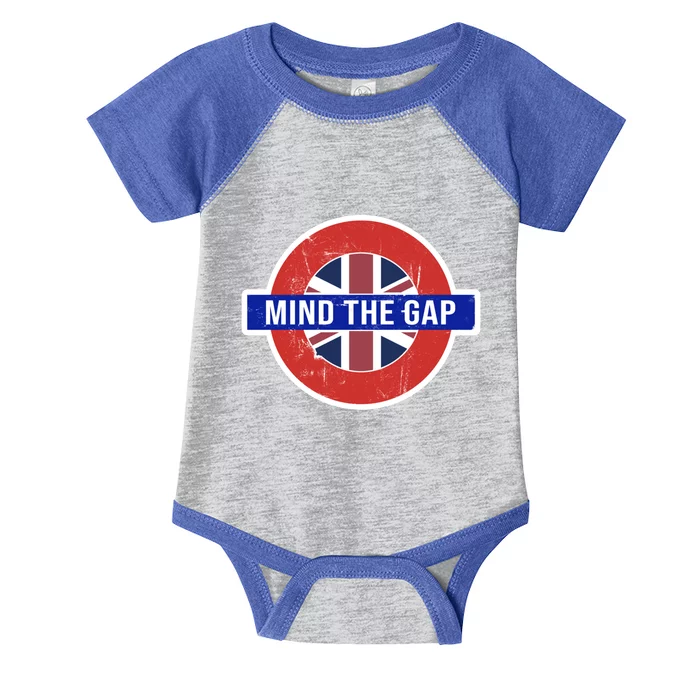 Mind The Gap Great London Vacation Tourist / Travel Gift Infant Baby Jersey Bodysuit