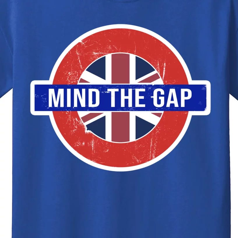 Mind The Gap Great London Vacation Tourist / Travel Gift Kids T-Shirt