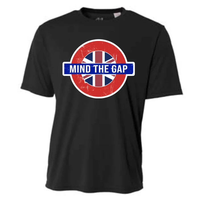 Mind The Gap Great London Vacation Tourist / Travel Gift Cooling Performance Crew T-Shirt