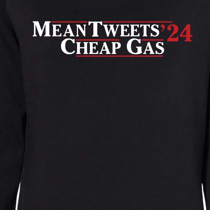 Mean Tweets Gas 2024 Womens California Wash Sweatshirt