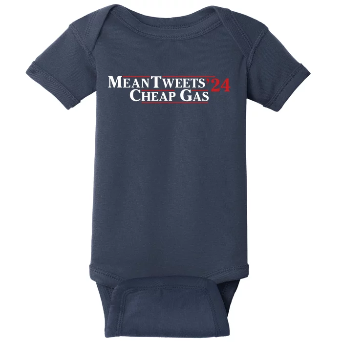 Mean Tweets Gas 2024 Baby Bodysuit